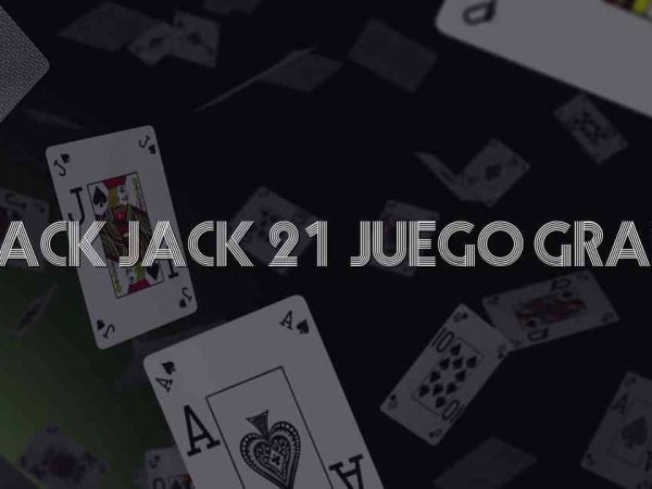 Black Jack 21 Juego Gratis