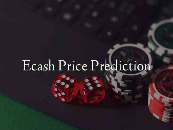 Ecash Price Prediction