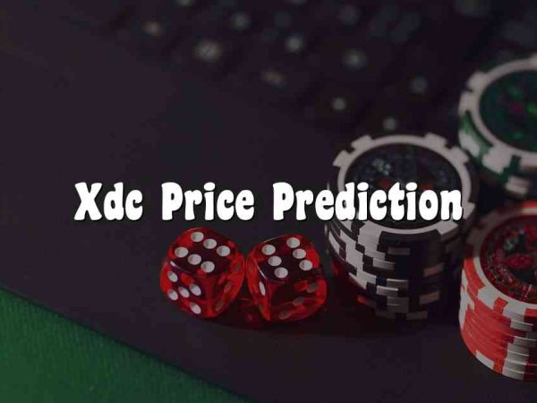 Xdc Price Prediction