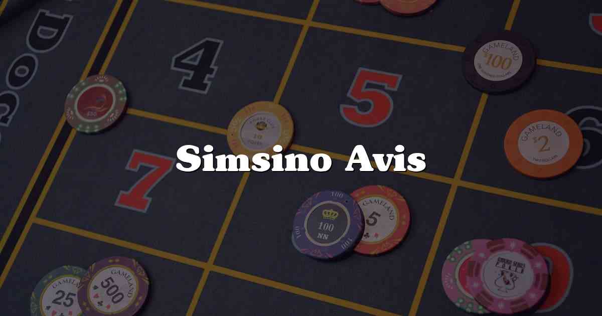 Simsino Avis